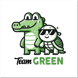 Team green Posters and Art